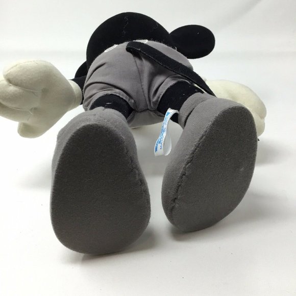 Mickey Mouse Fantasy Amuse SEGA 1999 Japan Disney Posable Plush Gray 12" - Picture 11 of 12